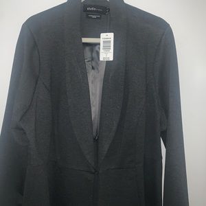 Torrid Ponte Peplum Blazer NWT